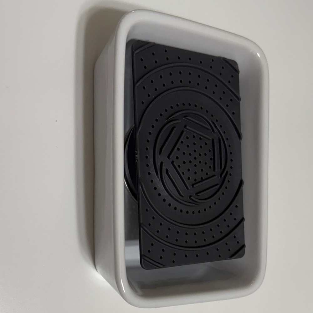 Grove Bubble Up Soap Dispensing Sponge Dish